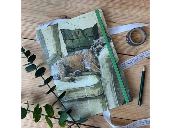 Notepad with eraser A5 LCN24 Walter the dog