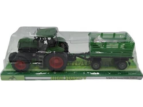 SMALL TRACTOR WITH TRAILER 66412