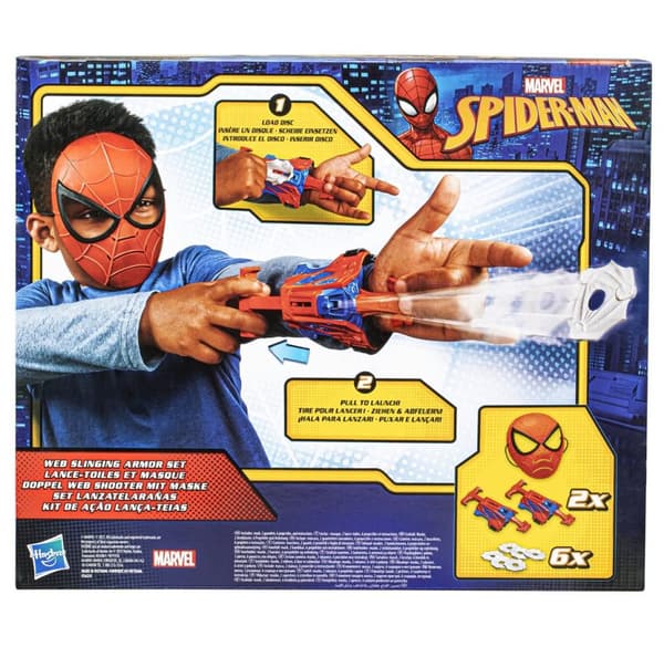 Spiderman Web Slinging Armor Set