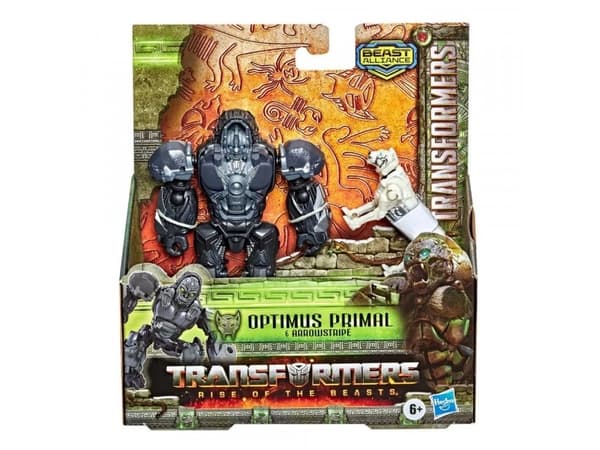 Transformers Optimus Primal, 6 år, Plast, Grå, Hvit