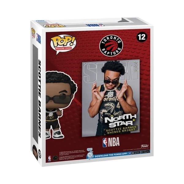 Figurines - Funko - NBA SLAM - Scottie Barnes - Pop! Vinyl - Officiell samling
