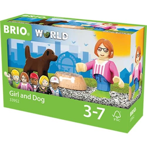 Brio World Figur med Hund