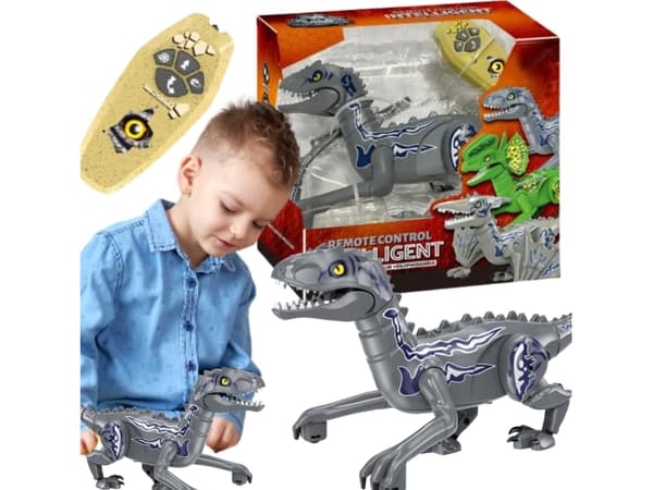 R/C velociraptor dinosaur