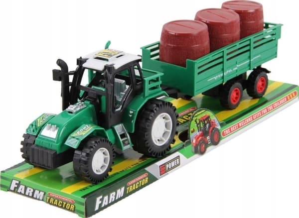 Trifox Traktor med henger og tønner A-0717 73611