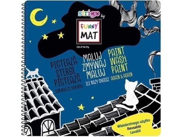 Värityskirja Kissat Hauska Matti STRIGO
