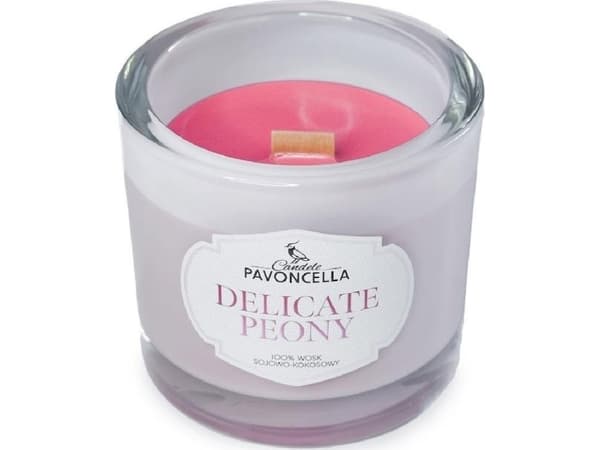 Delikat Peony soya lys hvit 170g
