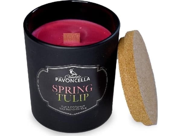 Spring Tulip soya lys svart 135g