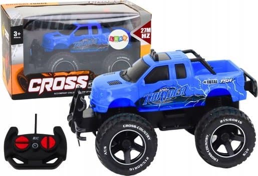LeanToys kauko-ohjaus RC Off-road auto 1:18 sininen