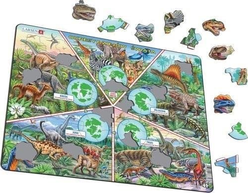 Period Puzzle + Dinosaurukset Maxi EDUKAMP