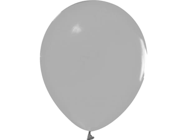 GoDan Pastellinharmaat ilmapallot, B&C, 30 cm, 50 kpl.