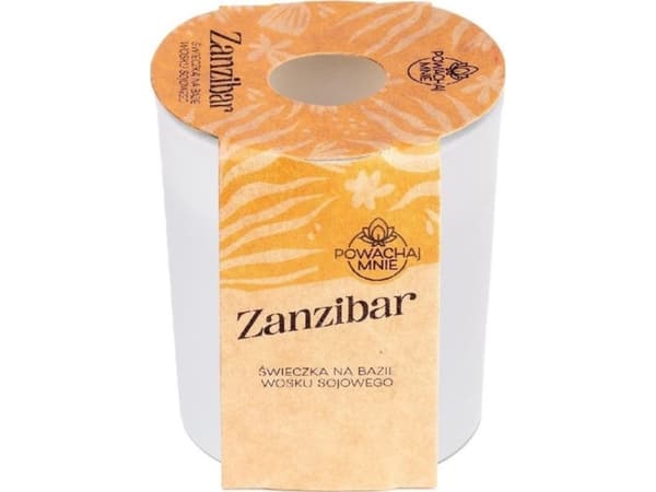 Smell Me Zanzibar soyalys hvit