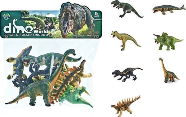 Trifox DINOSAURUKSET 7 hahmoa