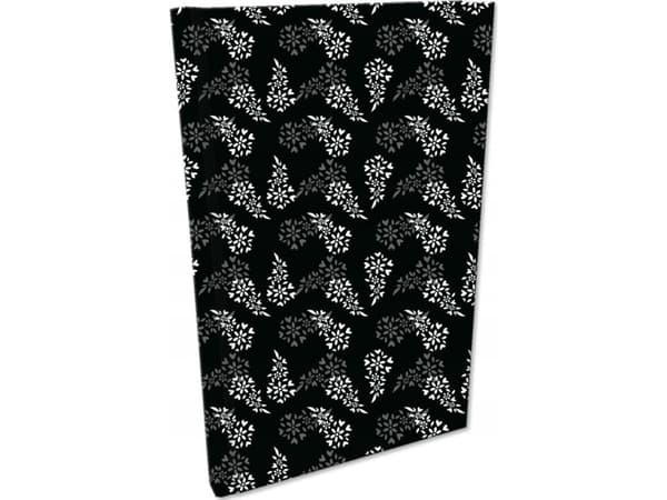 Notepads A5 checkered Soft Touch Flowers in clusters