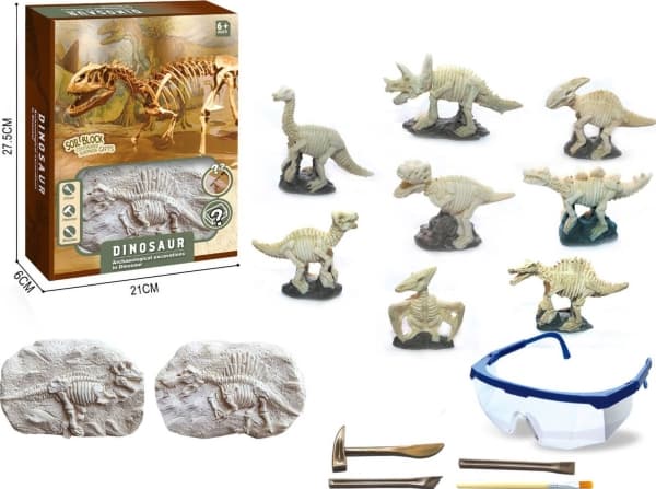 Trifox EXCAVATORS PALEONTOLOGIST DINOSAURUKSET PALEONTOLOGISTIT DINOSAURUKSET