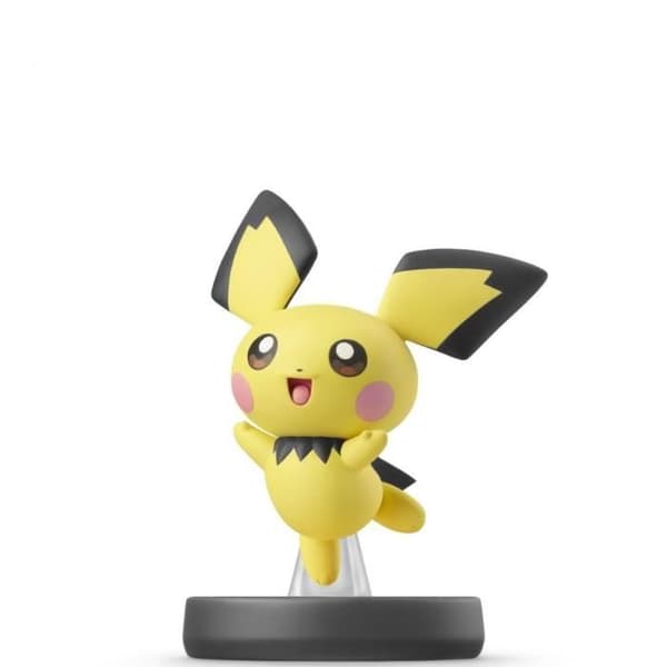 Amiibo Figur - Pichu N°72 • Super Smash Bros. Collection