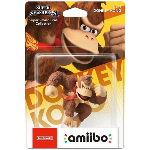 Amiibo Figur - Donkey Kong nr 4 • Super Smash Bros. Collection