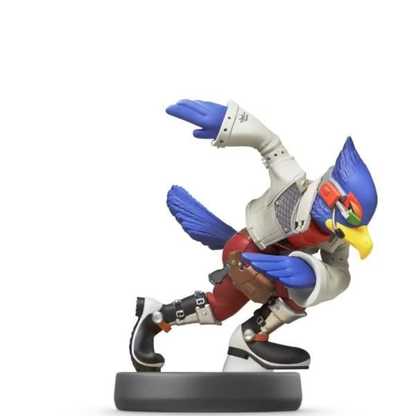 Amiibo Figur - Falco N°52 • Super Smash Bros. Collection.