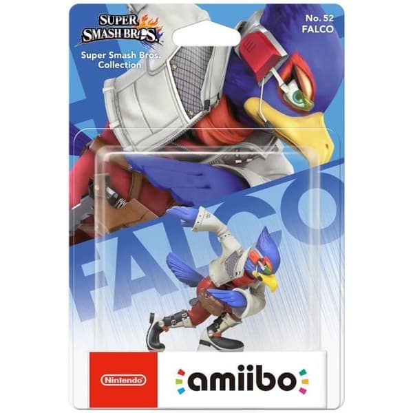 Amiibo Figur - Falco N°52 • Super Smash Bros. Collection.
