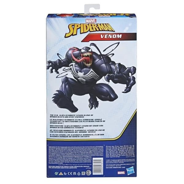 Deluxe Venom samlarfigur - HASBRO - Titan Hero Series - 30 cm - För barn från 4 år och uppåt
