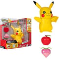 Miniatyrbild 3 av 6: Miniatyrfigur - BANDAI - Interaktiv Pokémon Pikachu och dess tillbehör - Leksak med ljus, ljud och rörelser - JW3330