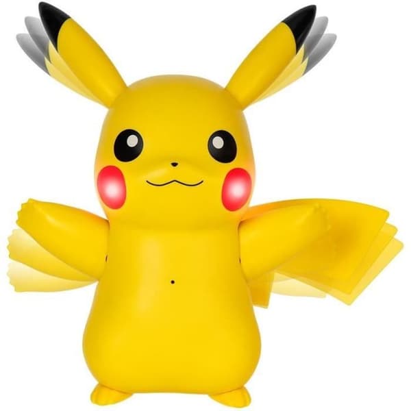 Miniatyrfigur - BANDAI - Interaktiv Pokémon Pikachu och dess tillbehör - Leksak med ljus, ljud och rörelser - JW3330