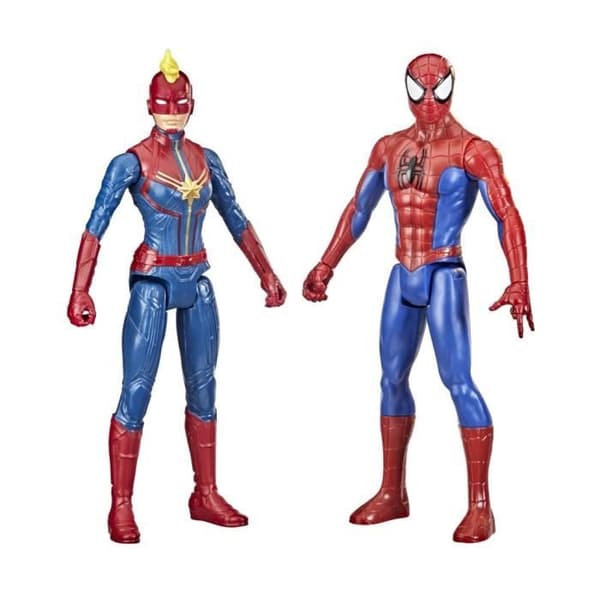 Paket med 6 30 cm Avengers-figurer, Marvel Titan Hero Series Multipack Titan Hero, från 4 år