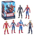 Miniatyrbild 1 av 8: Paket med 6 30 cm Avengers-figurer, Marvel Titan Hero Series Multipack Titan Hero, från 4 år