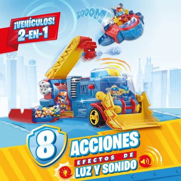Miniatyrfigur - miniatyrkaraktär Superthings rivaler av kaboom - 1