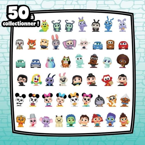 Multi Peek Disney Doorables box set - Ny serie - 5, 6 eller 7 överraskningsfigurer - Från 5 år