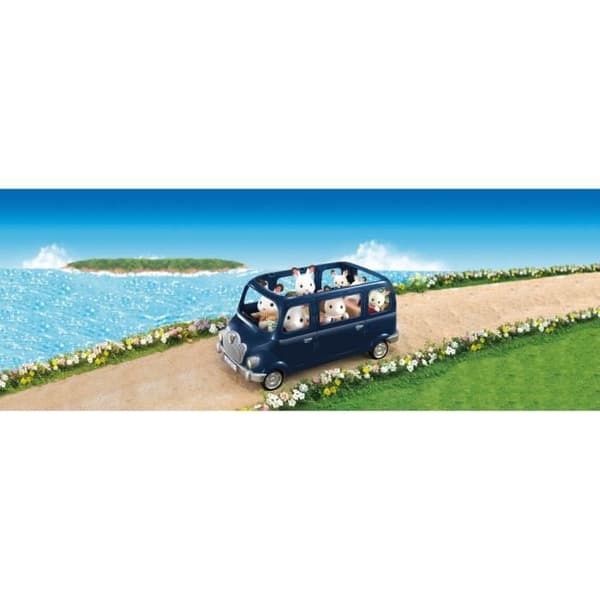 7-sits minivan - SYLVANIAN FAMILIES - Miniatyrfigurer