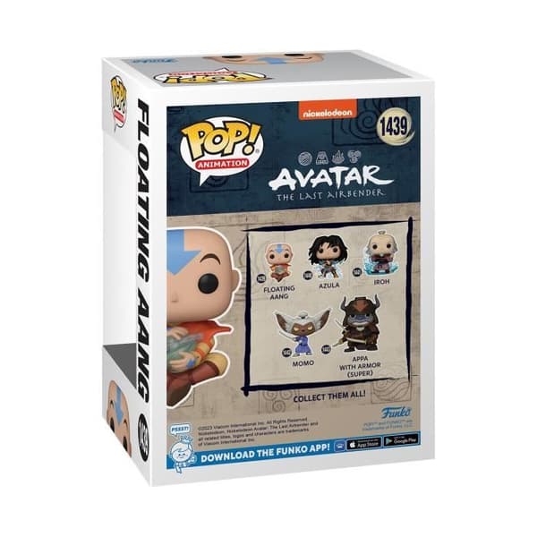 Figur - Funko - Aang Flytande - Grå - Vuxen - Pop! Animation