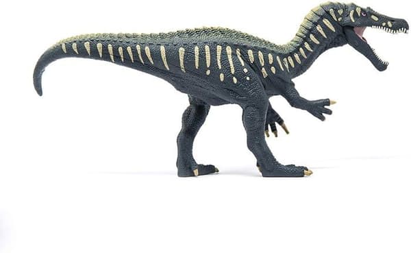 Figur Baryonyx, med realistiska detaljer och rörlig käke, storlek 23 cm, Schleich 15022 Dinosaurier, från 4 år.