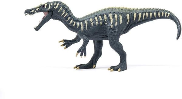 Figur Baryonyx, med realistiska detaljer och rörlig käke, storlek 23 cm, Schleich 15022 Dinosaurier, från 4 år.