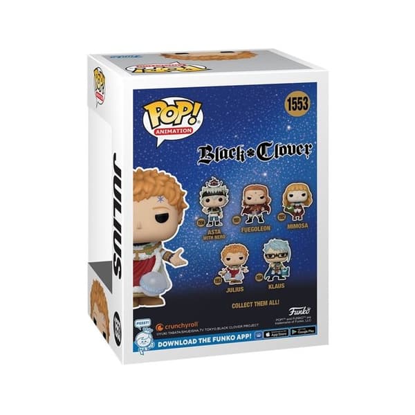 Figurine POP! - Funko - Black Clover - Julius - 9 cm - Unisex