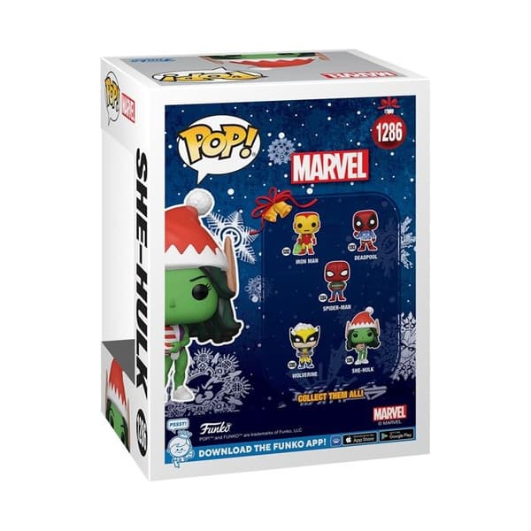 Figurine - Funko - Marvel: Högtid - Grå - Licenser: Marvel, She-Hulk - Blandet