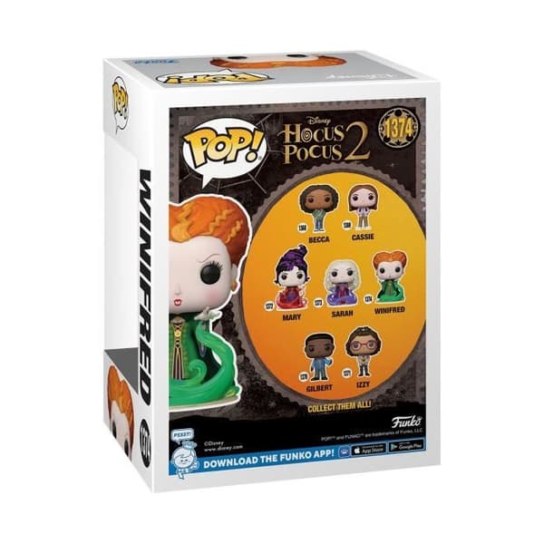 Figur - Funko - Hocus Pocus 2 - Winifred - Grå - 9 cm - PVC