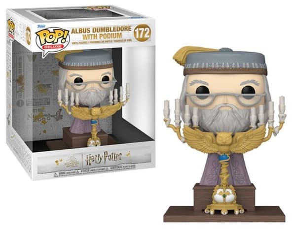 Funko Pop! Deluxe: Harry Potter och fången från Azkaban - Dumbledore Podium