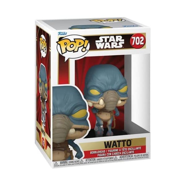 Figur - FUNKO - Pop Star Wars N° 702 - Watto - 25:e jubileum - Star Wars: Det mörka hotet