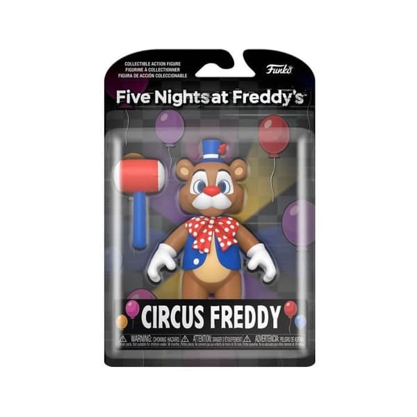 Figurine - Funko - Five Nights at Freddy's - Circus Freddy 13 cm - Vit - Unisex - Pop!