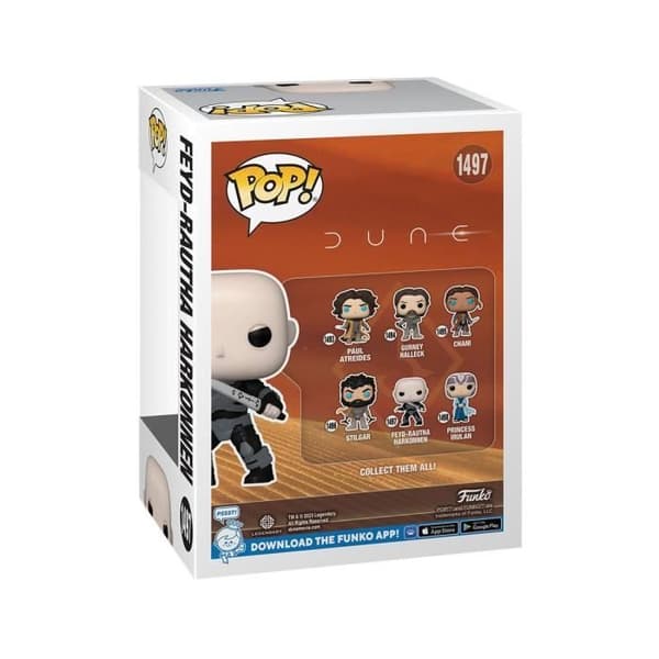 Figurine POP! - Funko - Dune 2 - Feyd Rautha - 9 cm - Mixte - Vuxen
