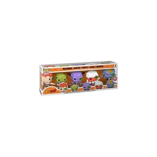Pack 5 Funko Pop Animation Dragon Ball Z S10 Ginyu Force figurer - FUNKO - Dragon Ball Licens - Pop Range!
