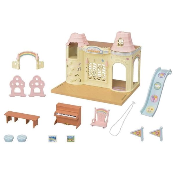 SYLVANIAN FAMILIES - 5316 - Barnkammare - Slott med lektillbehör - Blå