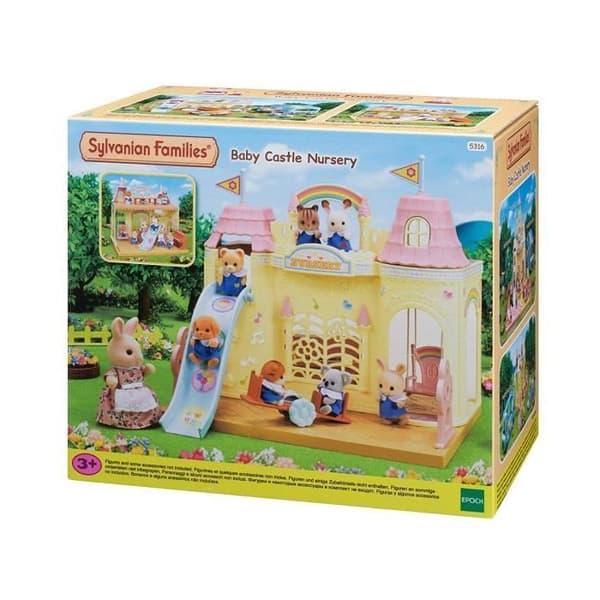 SYLVANIAN FAMILIES - 5316 - Barnkammare - Slott med lektillbehör - Blå