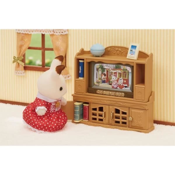 Miniatyrfigurer - SYLVANIAN FAMILIES - 5339 - Vardagsrummet - Möbler och tillbehör för barn