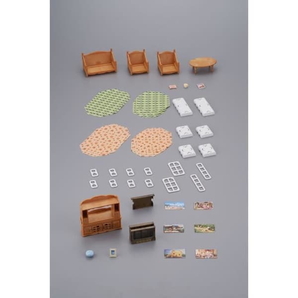 Miniatyrfigurer - SYLVANIAN FAMILIES - 5339 - Vardagsrummet - Möbler och tillbehör för barn
