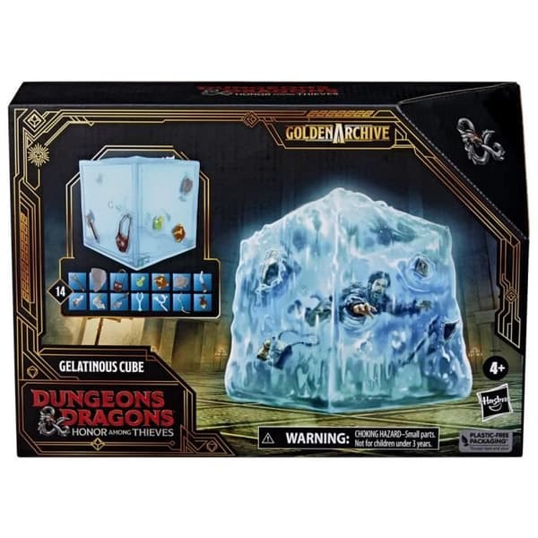 Dungeons &amp; Dragons Honor of Thieves HASBRO Figur - Gelatinös kub 15 cm med tillbehör