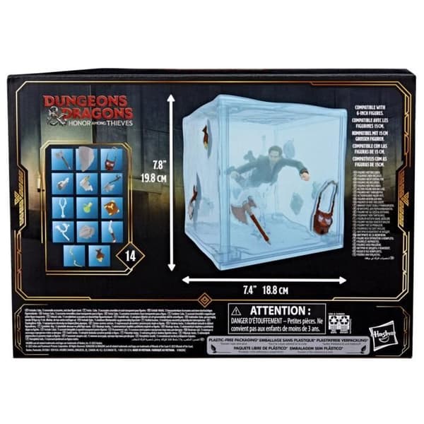 Dungeons &amp; Dragons Honor of Thieves HASBRO Figur - Gelatinös kub 15 cm med tillbehör