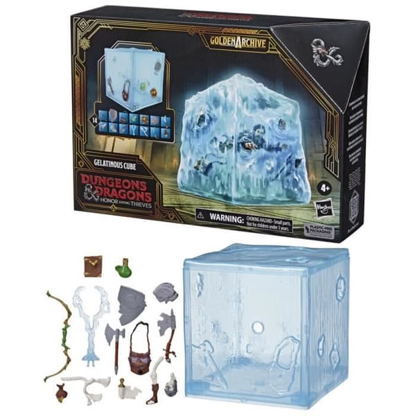 Dungeons &amp; Dragons Honor of Thieves HASBRO Figur - Gelatinös kub 15 cm med tillbehör