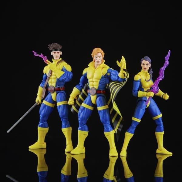 Figurine - Marvel Legends - Xmen 60-årsjubileum - Gambit Banshee &amp; Psylocke