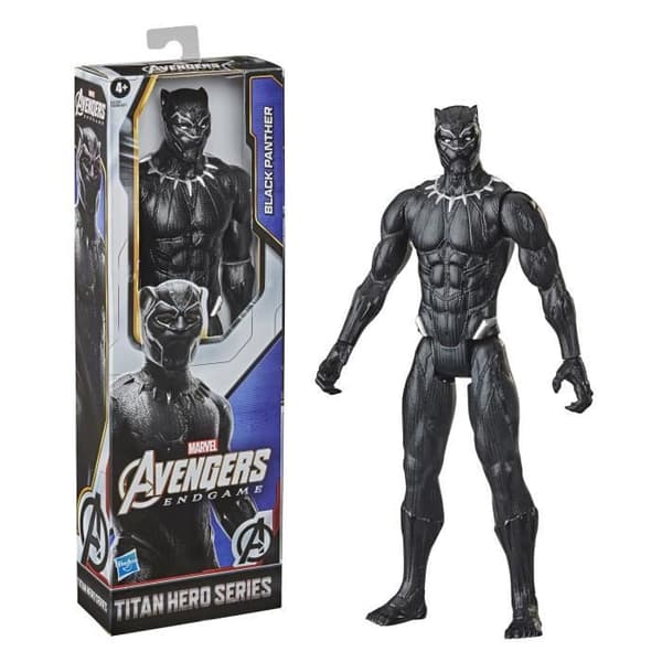 Black Panther Figure 30 cm - Titan Hero Series Marvel Avengers Collection